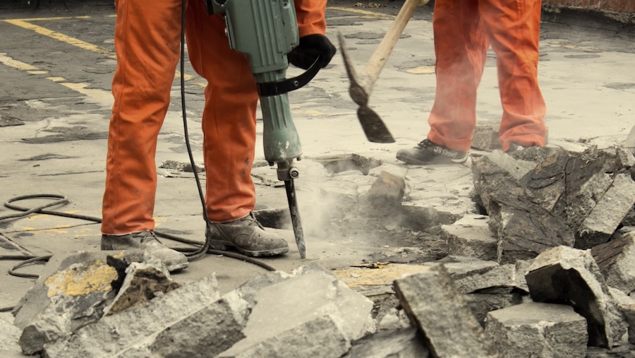 Concrete Removal, Concrete Cutting, The Demolition Team